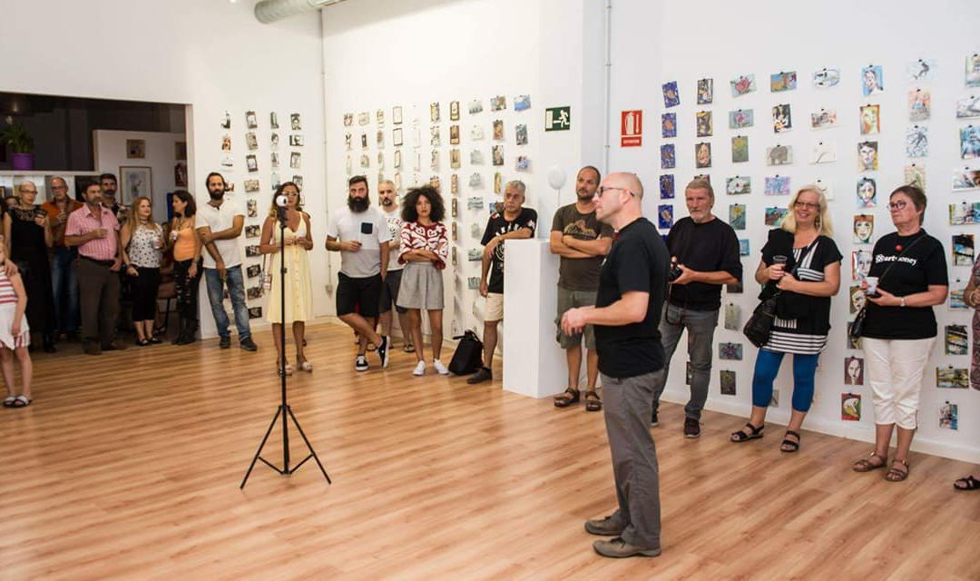 Exposición de Artmoney international en Soppa