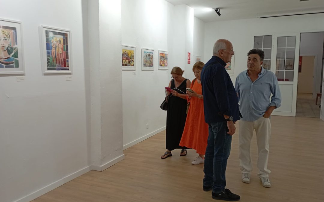 Opening of the new gallery with Pedro Urbistondo exhibition