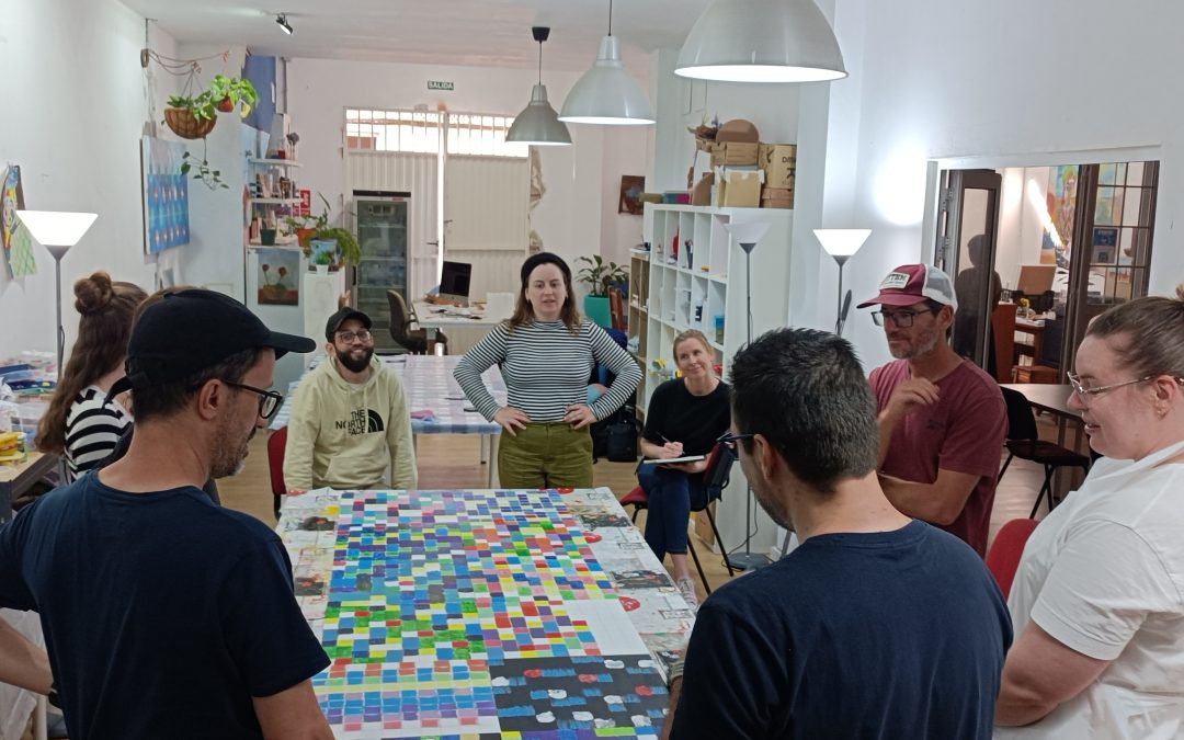 another team building  creative workshop in Soppa