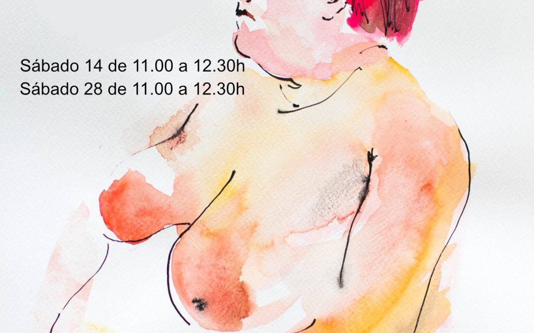 drawing with natural model June calendar